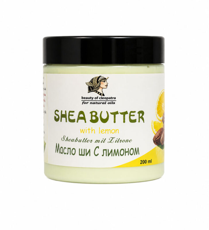 shea butter with lemon
