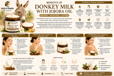 donkey milk with jojoba oil