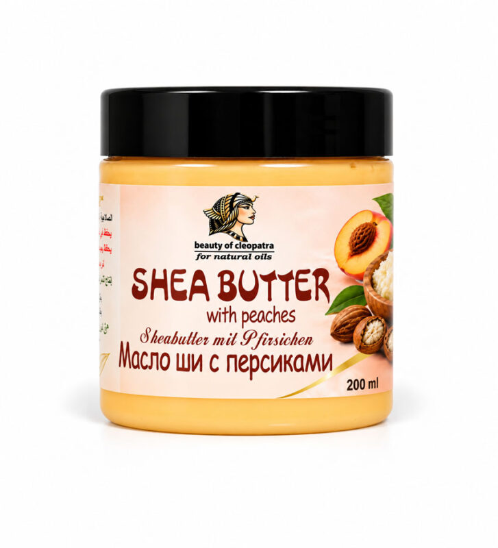 Shea Butter with peaches