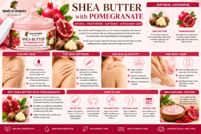 Shea Butter with pomegranate
